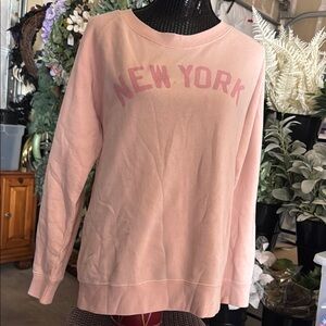 MV Sport Pink New York Sweatshirt
